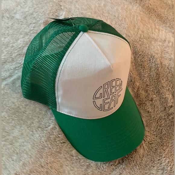 NWOT GREENLEAF Swedish Rock Band “Logo” Trucker Cap O/S - Picture 2 of 4